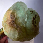 12cms GREEN FLUORITE CRYSTAL PERU PERU SHINY MINERAL SPECIMEN KB59