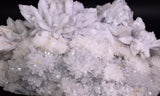 29cms NATURAL QUARTZ CALCITE PYRITE CRYSTALS MINERAL SPECIMEN QB90