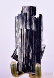 5.5cms HUBNERITE FLOATER QUARTZ CRYSTALS DOUBLY TERMINATED PERU MINERAL MB144