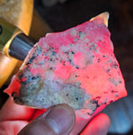 385carats GEM DEEP RED PINK OPAL PERU ROUGH COLOR TRANSLUCENT MINERAL PB93
