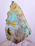 8cms DRUZY CHRYSOCOLLA QUARTZ ATACAMITE CRYSTALS PERU MINERAL SPECIMEN DB79