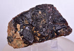 6.4cms  GEM GARNET STEPPED SPESSARTINE CRYSTALS PERU SHINY SHARP RARE GB49