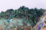 16cms GEM BROCHANTITE ATACAMITE LINARITE CHRYSOCOLLA CHILE Z43