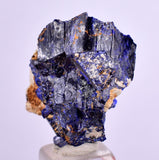 2.5cms GEM AZURITE CRYSTALS MOROCCO ROYAL BLUE COLOR SHARP SHINY UB212