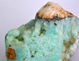 15cms MOUNTAIN OF GEM SILICA DRUZY CHRYSOCOLLA BOTRYOIDAL LILY MINE PERU DB94