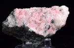 7.7cms RHODOCHROSITE QUARTZ CALCITE CRYSTALS JORDANITE (?) GALENA PERU RB502