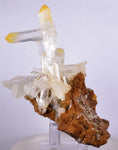 9.1cms QUARTZ HALLOYSITE MANGO COLOMBIA NATURAL CRYSTAL MINERAL SPECIMEN QB62
