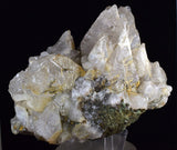 14cms CALCITE WITH QUARTZ CRYSTALS PERU SHINY MINERAL SPECIMEN GB26