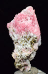 3ms RHODOCHROSITE FLUORITE PYRITE CHINA CRYSTAL RHOMBOHEDRAL MINIATURE RB407