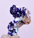 1.9cms GEM AZURITE CRYSTALS MEXICO ROYAL BLUE COLOR SHINY UB269