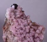 8cms COBALTOAN CALCITE SHINY CRYSTAL MOROCCO MINERAL SPECIMEN GB64