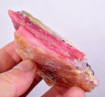 385carats GEM DEEP RED PINK OPAL PERU ROUGH COLOR TRANSLUCENT MINERAL PB93