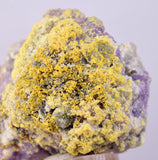5.2cms COQUIMBITE ALUNOGEN CRYSTAL ROMERITE COPIATITE MINERAL SPECIMEN UB235