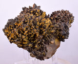 9.7cms LIMONITE MARCASITE QUARTZ HEMATOID CRYSTALS PERU MINERAL SPECIMEN QB107