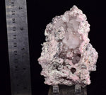 10cms RHODOCHROSITE ROSETTE QUARTZ PERU PINK CRYSTALS NEEDLES MINERAL RBZ418