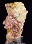 9.7cms ROSE DRUZY QUARTZ BRIGHT CRYSTALS CATHEDRAL BOTRYOIDAL PERU NEW FIND QB72