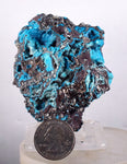 6.9cms CHRYSOCOLLA GRAPE BOTRYOIDAL PREMIUM PERU SPHERES CRYSTALS CLUSTER CB36