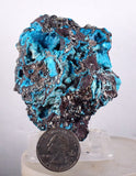 6.9cms CHRYSOCOLLA GRAPE BOTRYOIDAL PREMIUM PERU SPHERES CRYSTALS CLUSTER CB36