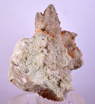 9.5 cms RED ORANGE ZEOLITE STILBITE LAUMONTITE CALCITE CRYSTALS PERU FB79