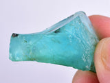 50cts GEM BLUE OPAL HIGH QUALITY PERU ROUGH SCENIC MINERAL SPECIMEN OB151