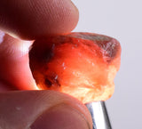 10grams GEM RED RHODOCHROSITE ROUGH ORTIZ  PERU GEMSTONE MINERAL SPECIMEN RB182