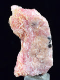 3.4cms RHODOCHROSITE ROSETTE QUARTZ SPHALERITE PERU PINK CRYSTALS NEEDLES  RB328