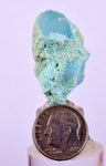 69cts GEM SILICA CHRYSOCOLLA  LILY MINE PERU CHALCEDONY QUARTZ POLISHED BB381
