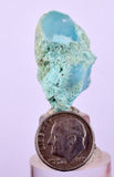 69cts GEM SILICA CHRYSOCOLLA  LILY MINE PERU CHALCEDONY QUARTZ POLISHED BB381