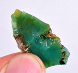 5.1grs GEM SILICA CHRYSOCOLLA LILY MINE PERU CHALCEDONY QUARTZ BLUE ROUGH SB158
