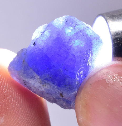 28cts GEM TANZANITE ROUGH ZOISITE GEMSTONE TANZANIA MINERAL TB48