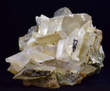17cms SELENITE CRYSTAL LILY MINE 2000 DISCOVERY PERU MINERAL SPECIMEN TB123