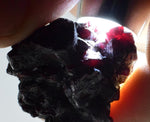 3.2cms PROUSTITE RED RUBY SILVER PERU UCHUCCHACUA MINE MINERAL SPECIMEN HB121