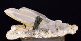 12.3cms QUARTZ EPIDOTE CRYSTAL MINERAL SPECIMEN QB109
