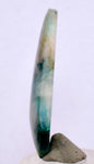 48.5carats  BLUE CHRYSOCOLLA QUARTZ MALACHITE PERU SCENIC CABOCHON PENDANT BB303