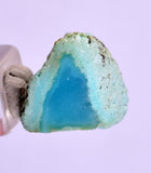 23.5ts GEM SILICA CHRYSOCOLLA  LILY MINE PERU CHALCEDONY QUARTZ POLISHED BB367
