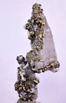 7cms CALCITE QUARTZ PYRITE DICKITE SCHEELITE ? PERU HUANZALA AB122