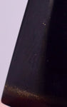 2.3 Grams LEMURIAN BLACK JADE GEM PERU PYRITE JEWELRY CABOCHON PENDANT BB187