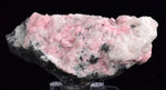 7.7cms RHODOCHROSITE QUARTZ CALCITE CRYSTALS JORDANITE (?) GALENA PERU RB502