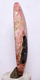 6.2cms RHODOCHROSITE INCA ROSE CABOCHON PERU GEMSTONE MINERAL SPECIMEN BB312