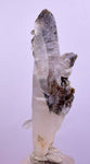 7cms GEM QUARTZ NATURAL CHLORITE INCLUDED PHANTOM CRYSTAL PERU  QB30