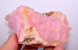 240 grams GEM PINK OPAL PERU ROUGH ANGEL SKIN TRANSLUCENT CORAL COLOR PB65