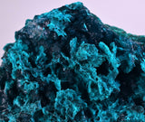 9.2cm GEM BLUE MALACHITE CHRYSOCOLLA PERU ROSETTE BOTRYOIDAL CRYSTAL GRAPE UB128