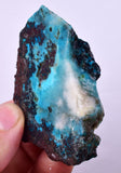 61grs GEM SILICA CHRYSOCOLLA SCENIC PERU CHALCEDONY COPPER MINERALS ROUGH SB187