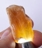 140 grams GEM GOLDEN OPAL PERU TRANSLUCENT SCENIC MINERAL SPECIMEN OB112