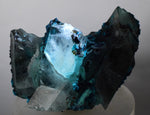 8.4cms QUARTZ CHRYSOCOLLA TENTADORA MINE PERU GRAPE BOTRYOIDAL CRYSTAL CB17