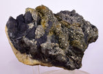 13.2cms PYRRHOTITE MARCASITE PYRITE PERU SHINY CRYSTALS MINERAL SPECIMEN MB137