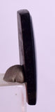 2.3 Grams LEMURIAN BLACK JADE GEM PERU PYRITE JEWELRY CABOCHON PENDANT BB187