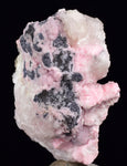 5.9cms RHODOCHROSITE QUARTZ CALCITE CRYSTALS JORDANITE (?) GALENA PERU RB505