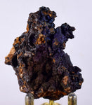 5.3cms GOETHITE BOTRYOIDAL IRIDESCENT CRYSTALS PERU IRON NEW FIND MINERAL ZB03