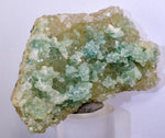 7.3cms ATACAMITE CALCITE DRUZY CHRYSOCOLLA MALACHITE LILY MINE PERU AB178